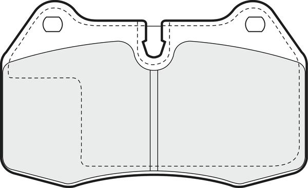 APEC PD3464 - Set placute frana,frana disc - allinparts.ro