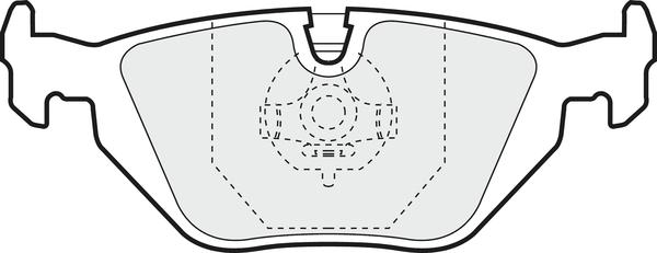APEC PD3415 - Set placute frana,frana disc - allinparts.ro