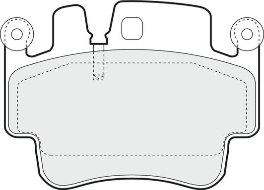 APEC PD3587 - Set placute frana,frana disc - allinparts.ro