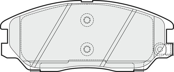 APEC PD3607 - Set placute frana,frana disc - allinparts.ro