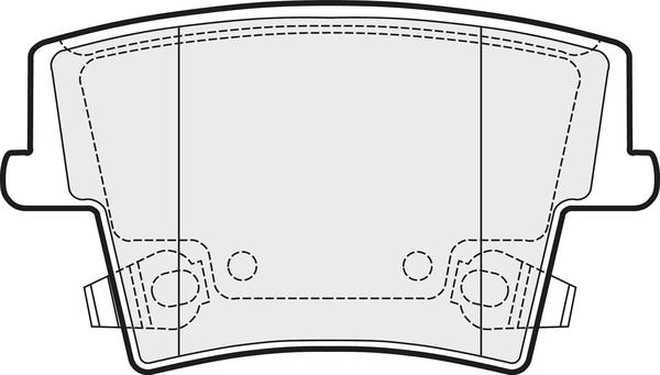APEC PD3616 - Set placute frana,frana disc - allinparts.ro