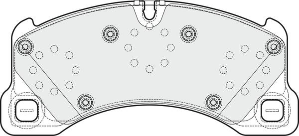 APEC PD3682 - Set placute frana,frana disc allinparts.ro