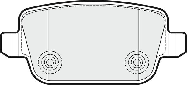 APEC PD3096 - Set placute frana,frana disc - allinparts.ro