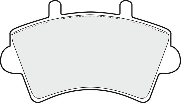 APEC PD3055 - Set placute frana,frana disc - allinparts.ro