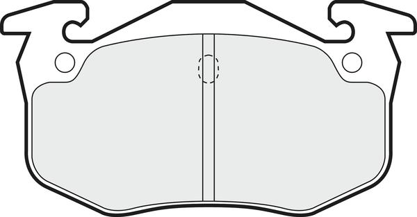 APEC PD3001 - Set placute frana,frana disc - allinparts.ro