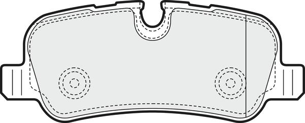 APEC PD3086 - Set placute frana,frana disc - allinparts.ro