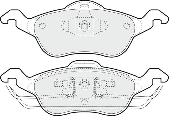 APEC PD3039 - Set placute frana,frana disc - allinparts.ro