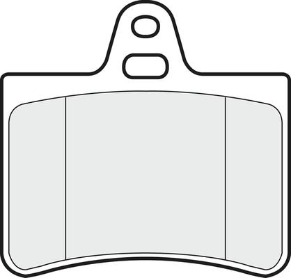 APEC PD3180 - Set placute frana,frana disc allinparts.ro
