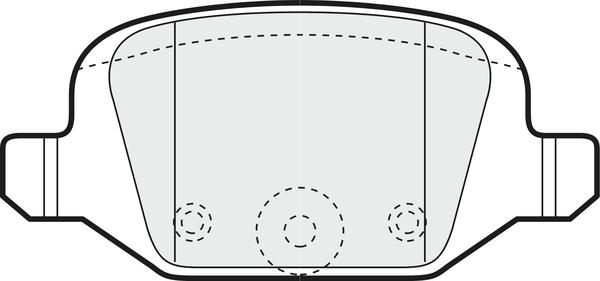 APEC PD3177 - Set placute frana,frana disc allinparts.ro