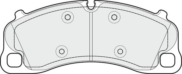 APEC PD3865 - Set placute frana,frana disc - allinparts.ro