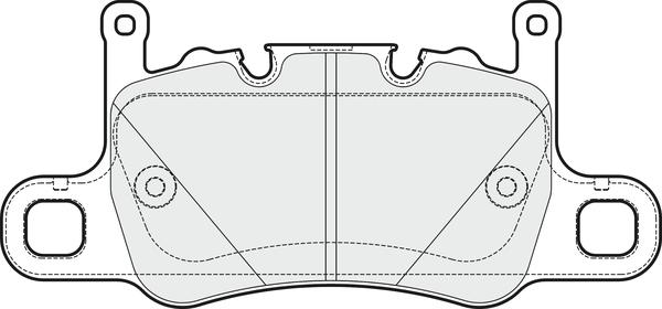 APEC PD3860 - Set placute frana,frana disc - allinparts.ro