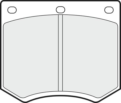 APEC PD3395 - Set placute frana,frana disc allinparts.ro