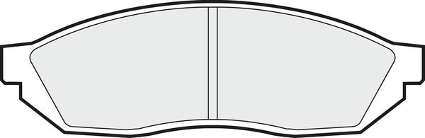 APEC PD3396 - Set placute frana,frana disc allinparts.ro