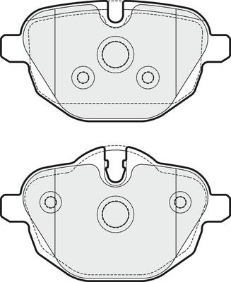 APEC PD3346 - Set placute frana,frana disc - allinparts.ro