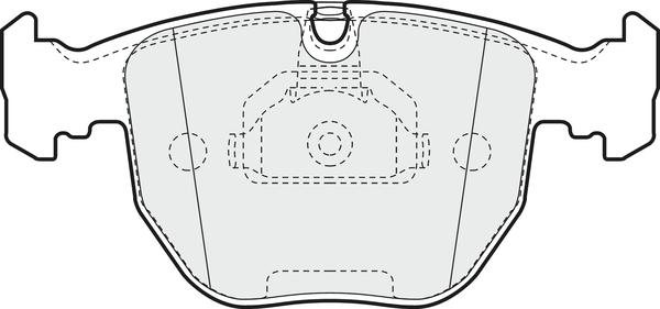 APEC PD3387 - Set placute frana,frana disc - allinparts.ro