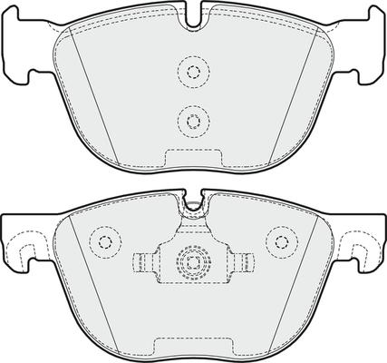 APEC PD3339 - Set placute frana,frana disc - allinparts.ro