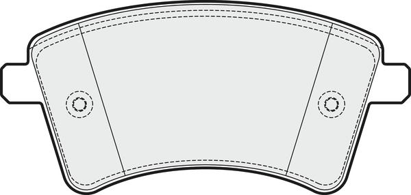 APEC PD3245 - Set placute frana,frana disc - allinparts.ro