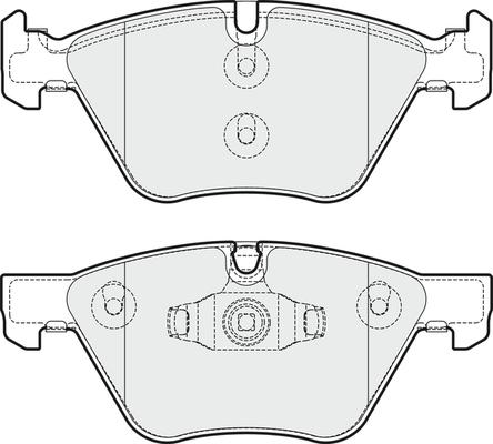APEC PD3259 - Set placute frana,frana disc - allinparts.ro