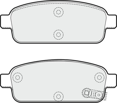 APEC PD3269 - Set placute frana,frana disc - allinparts.ro