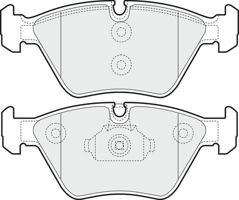 APEC PD3200 - Set placute frana,frana disc - allinparts.ro