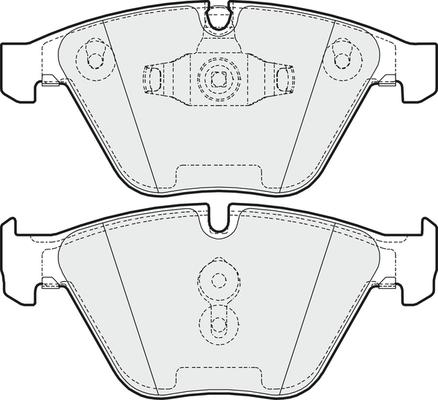 APEC PD3238 - Set placute frana,frana disc - allinparts.ro