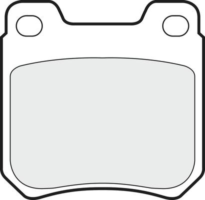 APEC PD3798 - Set placute frana,frana disc - allinparts.ro