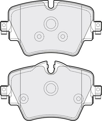 APEC PD3766 - Set placute frana,frana disc - allinparts.ro
