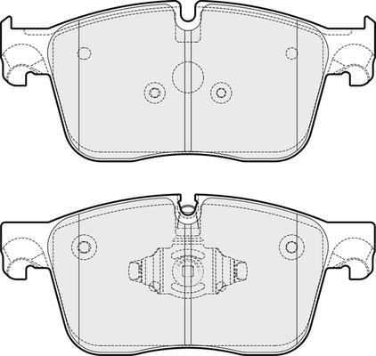 APEC PD3783 - Set placute frana,frana disc allinparts.ro