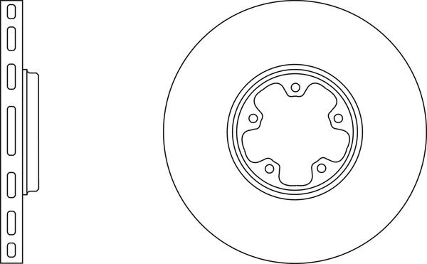 APEC SDK6090 - Disc frana - allinparts.ro
