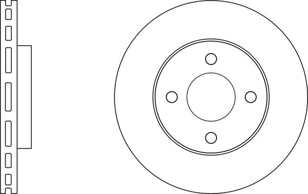 APEC SDK6801 - Disc frana allinparts.ro