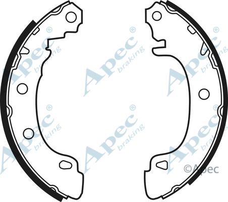 APEC SHU541 - Set saboti frana - allinparts.ro