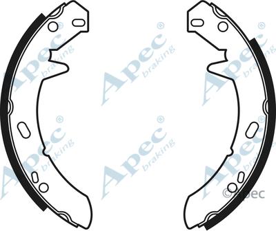 APEC SHU601 - Set saboti frana, frana de mana - allinparts.ro