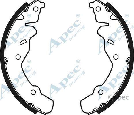 APEC SHU628 - Set saboti frana - allinparts.ro