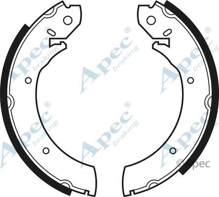 APEC SHU234 - Set saboti frana allinparts.ro