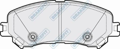 APEC PD3674 - Set placute frana,frana disc - allinparts.ro
