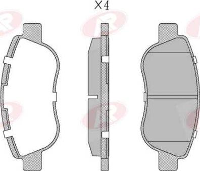AP-SA 5AP1491 - Set placute frana,frana disc - allinparts.ro