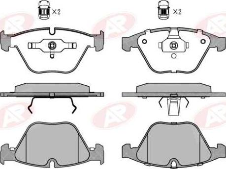 AP-SA 5AP1510 - Set placute frana,frana disc - allinparts.ro