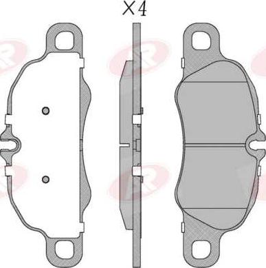 AP-SA 5AP2148 - Set placute frana,frana disc - allinparts.ro