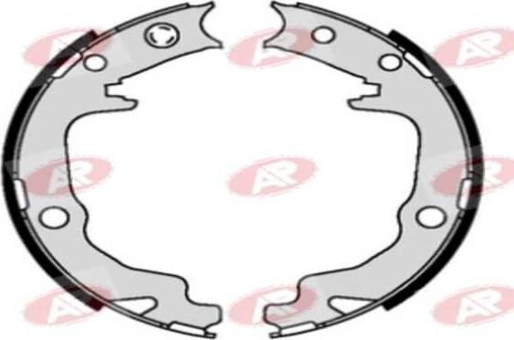 AP-SA A9540 - Set saboti frana allinparts.ro