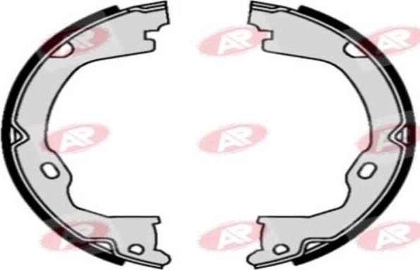 AP-SA A9550 - Set saboti frana - allinparts.ro