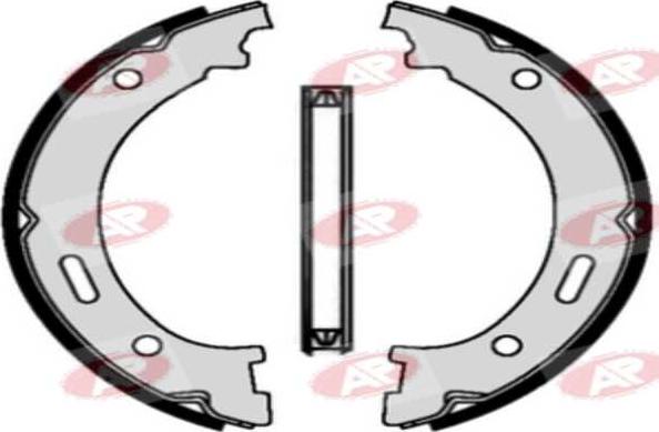 AP-SA A9530 - Set saboti frana - allinparts.ro