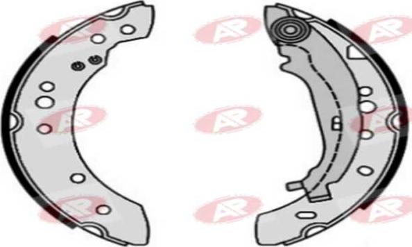 AP-SA A9640 - Set saboti frana - allinparts.ro