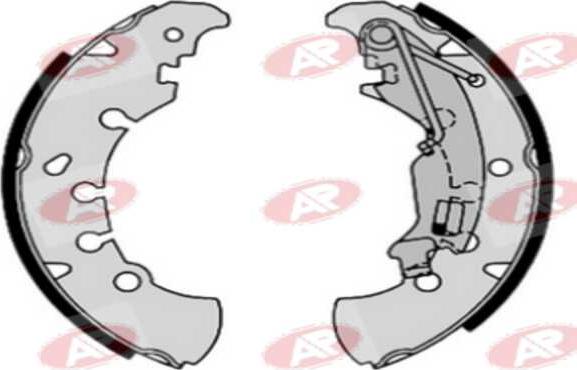 AP-SA A9260 - Set saboti frana - allinparts.ro