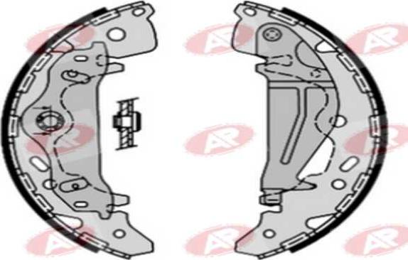 AP-SA A9230 - Set saboti frana - allinparts.ro