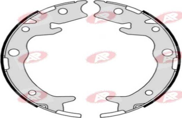 AP-SA A9790 - Set saboti frana - allinparts.ro