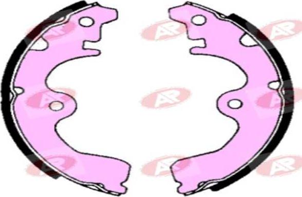 AP-SA A4910 - Set saboti frana allinparts.ro
