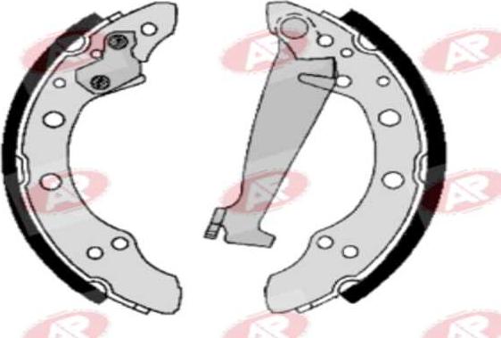 AP-SA A4100 - Set saboti frana allinparts.ro