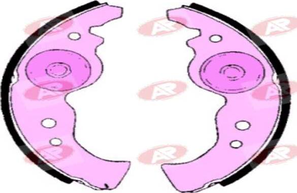 AP-SA A4370 - Set saboti frana allinparts.ro