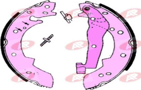 AP-SA A4290 - Set saboti frana - allinparts.ro