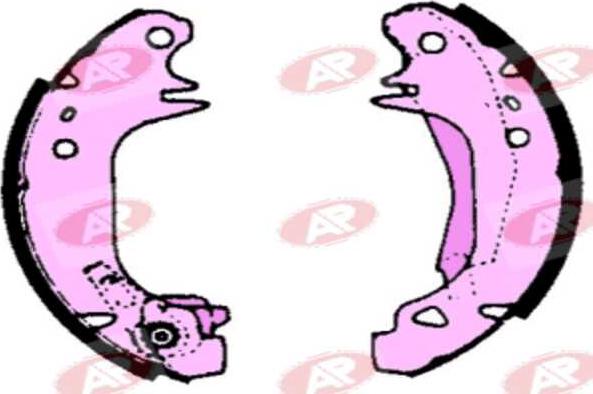 AP-SA A5990 - Set saboti frana - allinparts.ro